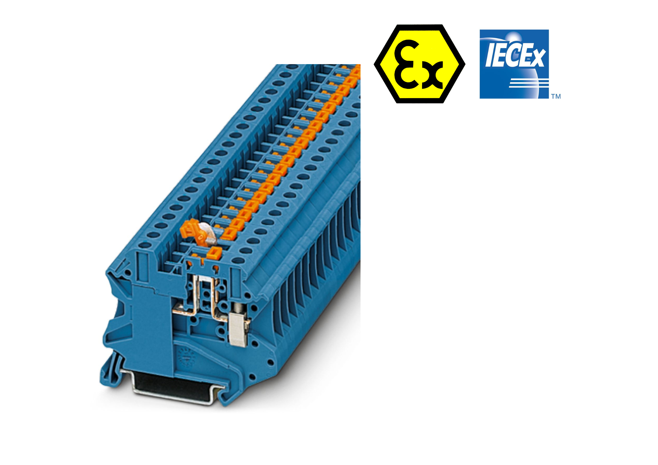 UT 4MTEX BU Knifedisconnect terminal block ISEP