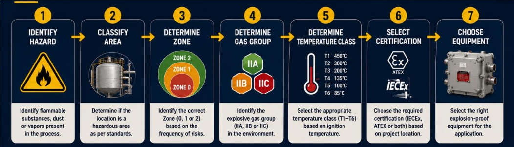 7 Step Selection Chart