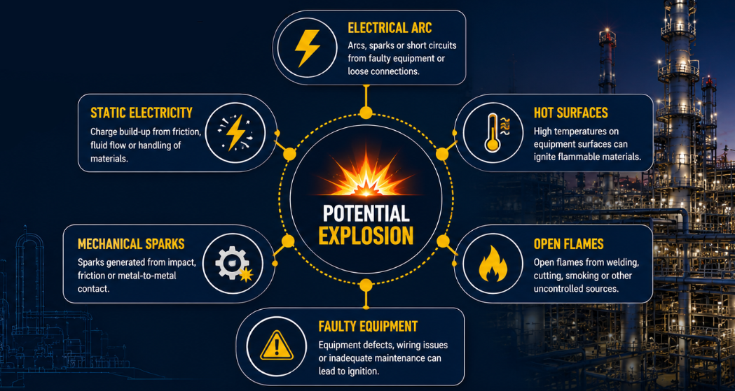 Common Industrial Ignition Sources