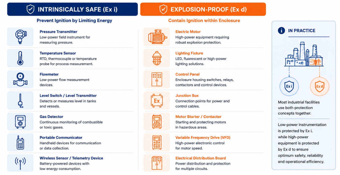 Common Applications for Intrinsically Safe Systems