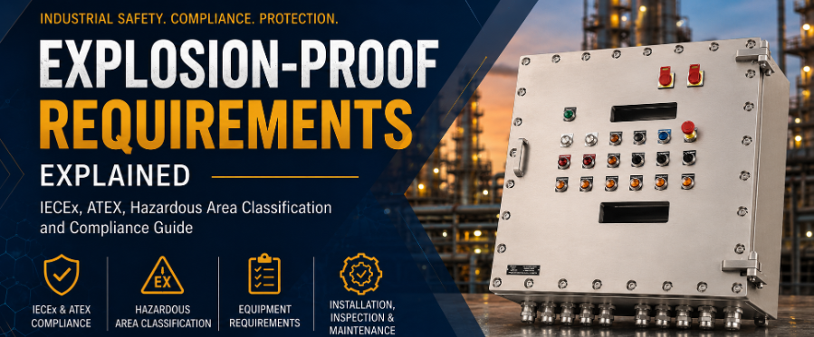 Explosion-Proof Requirements Explained: IECEx, ATEX, Hazardous Area ...